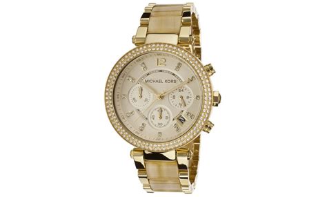 michael kors ladies watch groupon